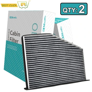 

2x Car Pollen Cabin Air Filter For Audi A3 Q3 TT Quattro VW Golf Beetle Touran CC SEAT Altea Leon Alhambra 1K0819644 1K1819653A