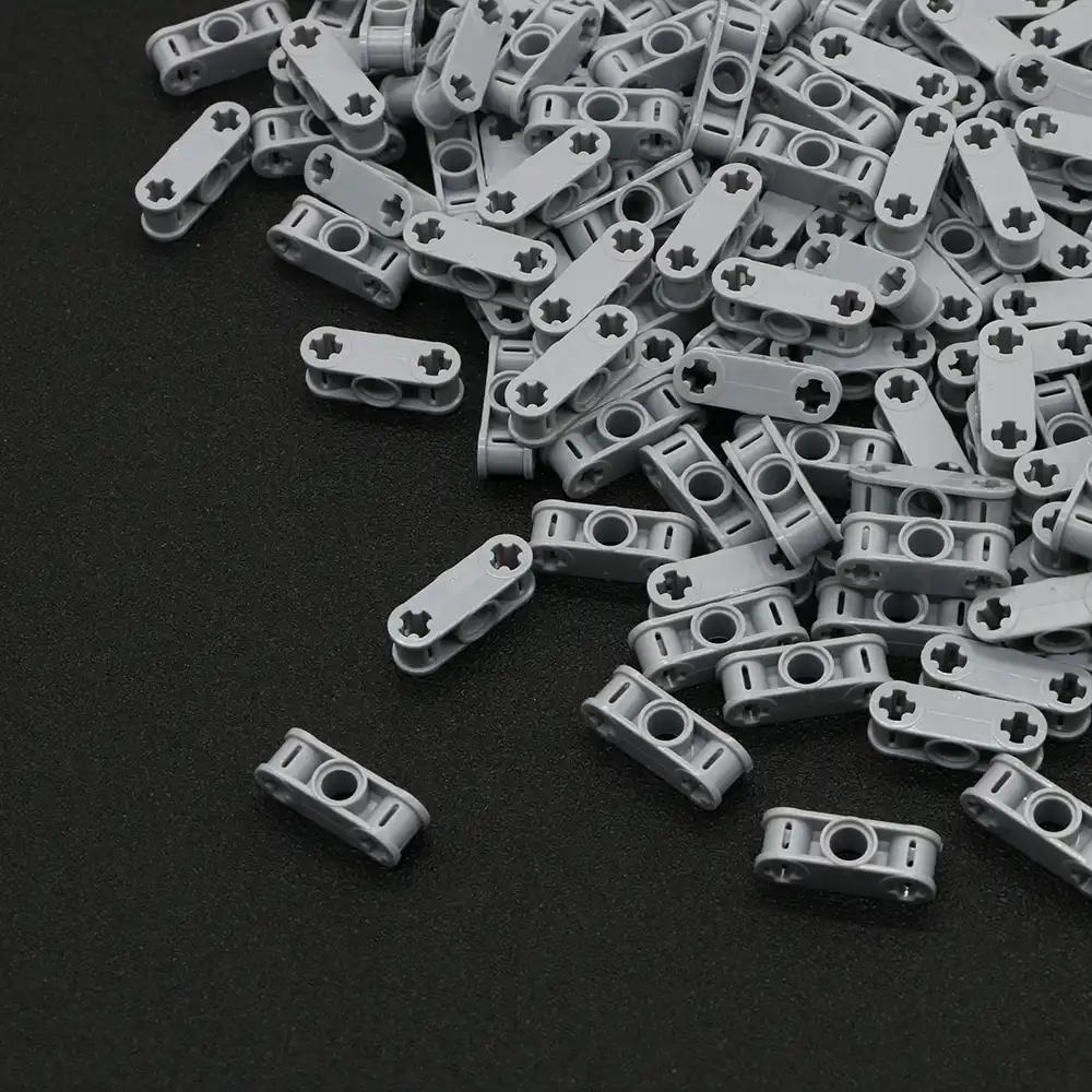 32009 10 Dark Bluish Gray Lego Technic Liftarms 1x11.5 Double Bent Thick Lot