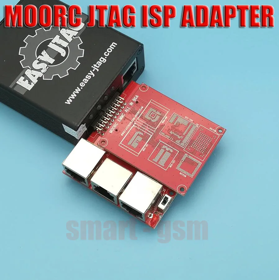 Новейшее обновление moorc JTAG ISP адаптер 2020 все в 1 для RIFF легкий MEDUSA EMMC коробка ATF FIFF