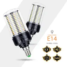 E27 LED Lamp E14 Corn Bulb 220V LED Light 3.5W 5W 7W 9W 12W 15W 20W Bonvillas Led Energy Saving Lamp 110V No Flicker Bulb 5736