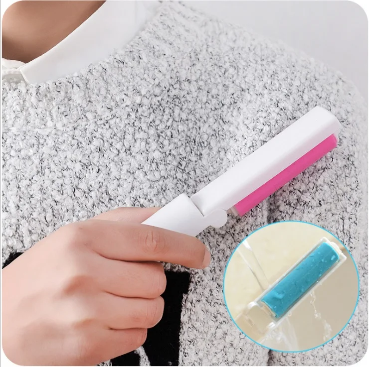 NEW 2016 Roller Brush Cleaner Folding Washable Lint Dust Hair Remover