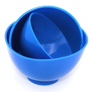

3Pcs Dental Nonstick Impression Alginate Flexible Mixing Medical Bowls