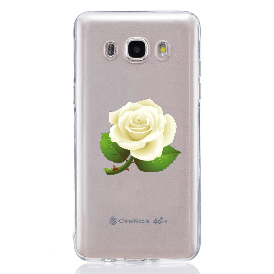 Для Samsung Galaxy J5 2016 j510 чехол Цветной Мягкие силиконовые ТПУ телефон защитные назад