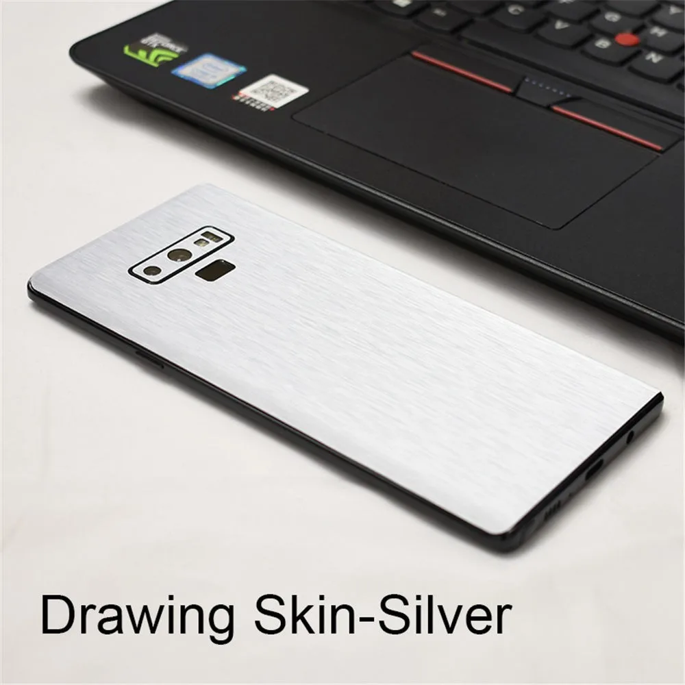 Back Cover Film For Samsung Galaxy Note 9 8 LeatherCarbon FiberWood Skins Protective Sticker For Samsung S9 S8 Plus Note 9 8 (23)