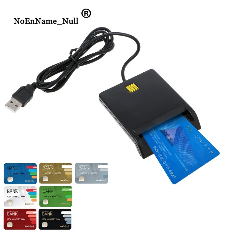 

Smart Card Reader Adapter Military USB Common Access EMV For SIM/ATM/IC/ID Card dropshipping