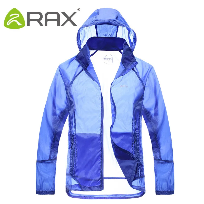 

RAX Outdoor Summer Hiking Jacket for Men Quick Dry Windbreaker Super Light Sports Jacket Sunscreen Jacket for men women