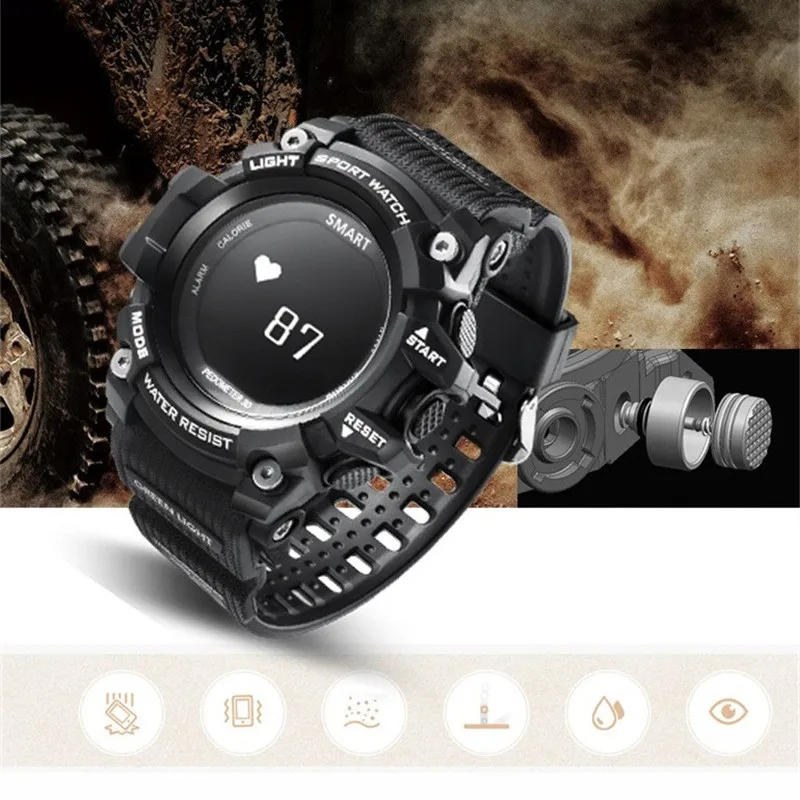 

Smart Bracelet Waterproof IP68 Heart Rate Monitor Band Bluetooth 4.0 Sport Smart Wristband