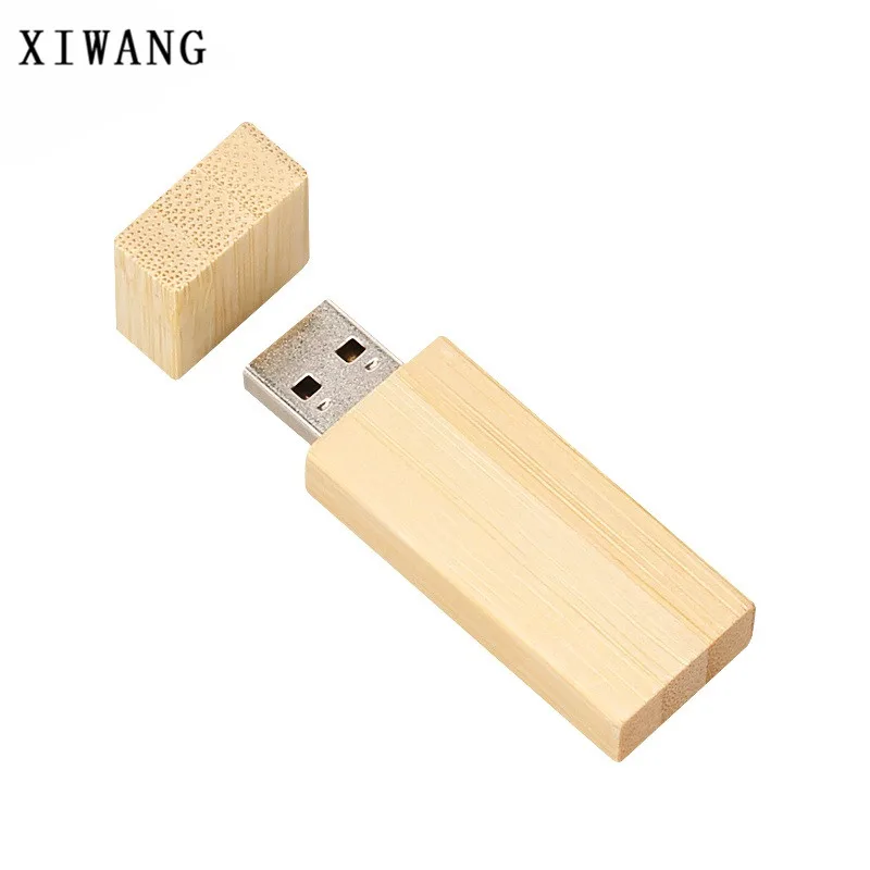 custom logo wood 128gb pen drive creative pendrive 2.0 4GB 8GB 16GB usb flash drive 32GB 64GB u disk wedding gift free shipping - Цвет: 4