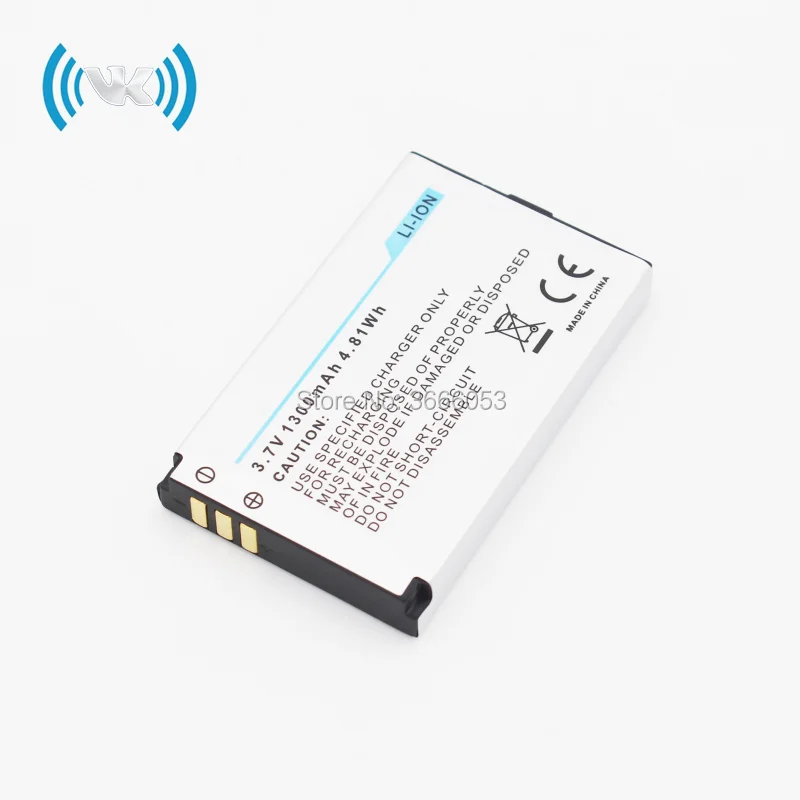 VK 1300 mAh/4.8Wh 3,7 V B25 Сменный аккумулятор для гусеницы B25 CAT B25 перезаряжаемый литий-полимерный аккумулятор