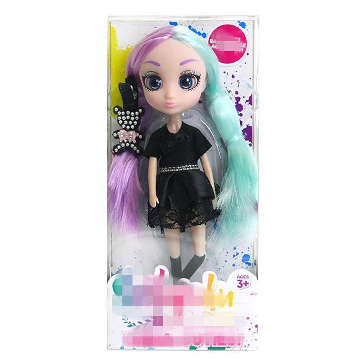 15 см Jimusuhutu большие глаза Ангел кукла Подарочная коробка девушка Коллекция игрушек кукла 7 суставов