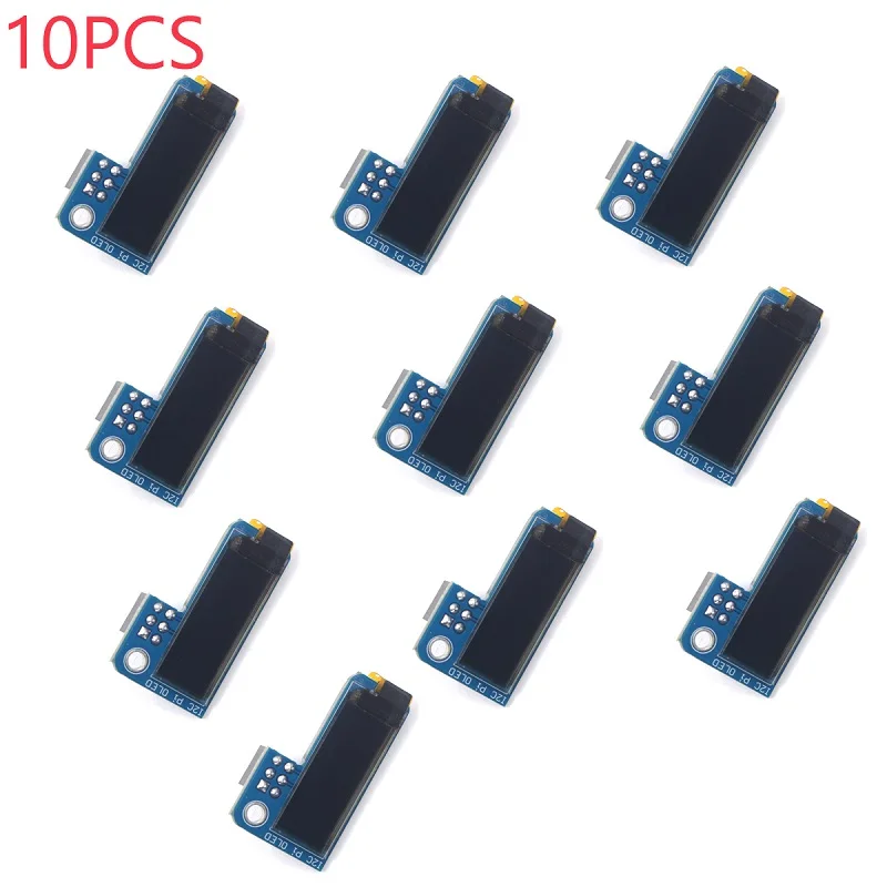 Монохромный OLED-экран PiOLED 0 91 дюйма IIC I2C 128x32 PI плата для Raspberry Pi 3 Zero SSD1306 синий
