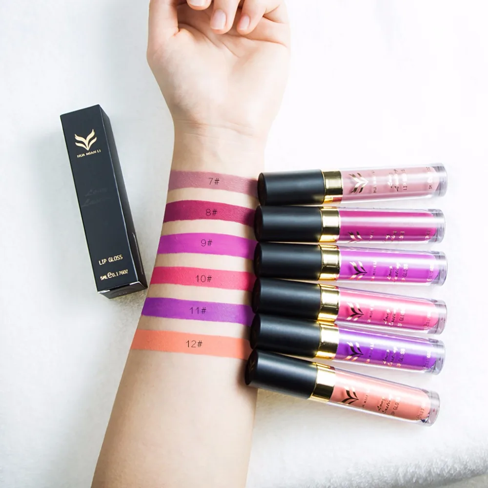 HUAMIANLI-matte-Liquid-Lipstick-Rouge-lipgloss-Vampired-Lipstick-kilie-lip-brown-Moisturizer-Matte-lip-gloss-batom (1)