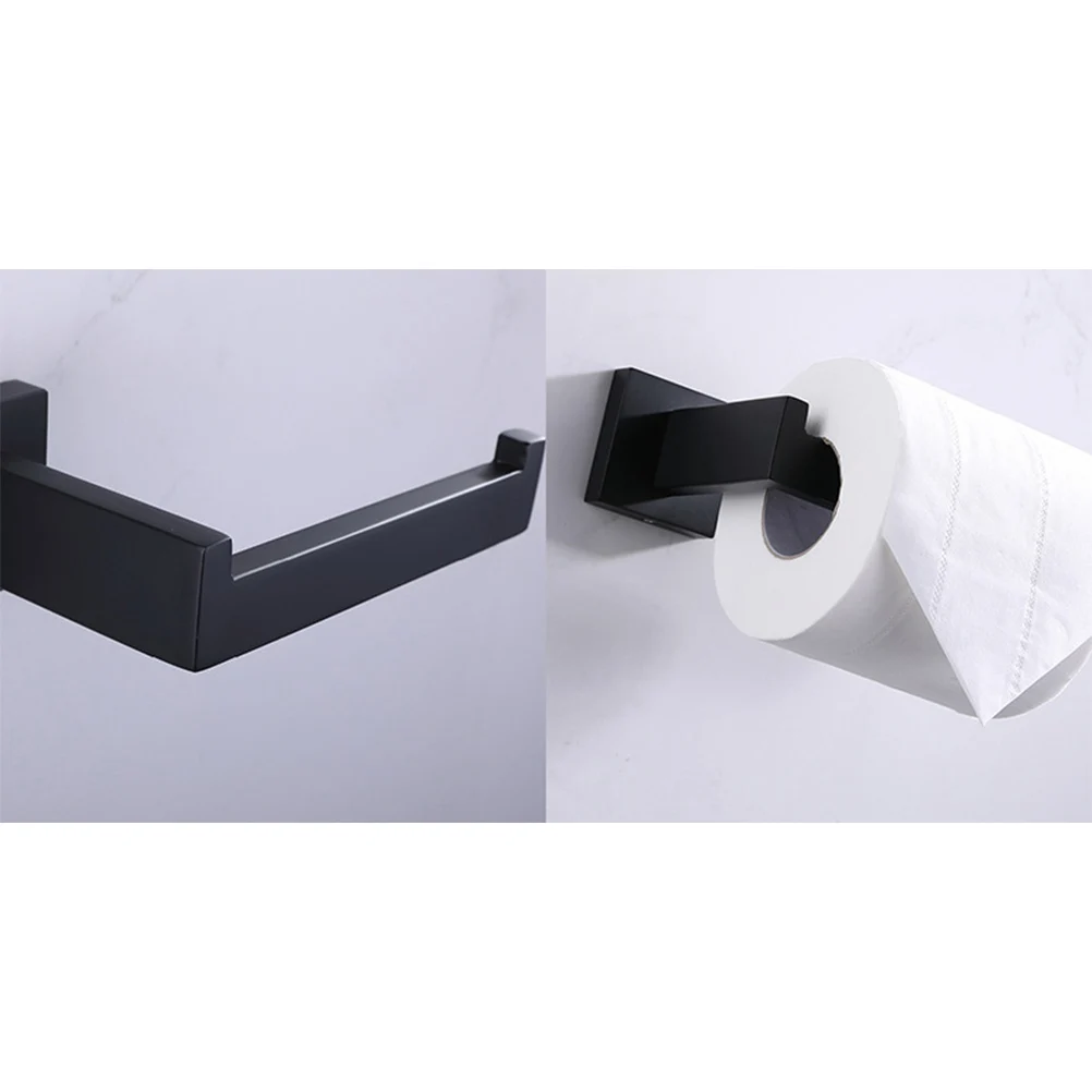 

1PC Toilet Paper Holder Wall Mounted Practical Durable Hanging Bathroom Tissue Holder Toilet Paper Holder for Bathroom Toilet