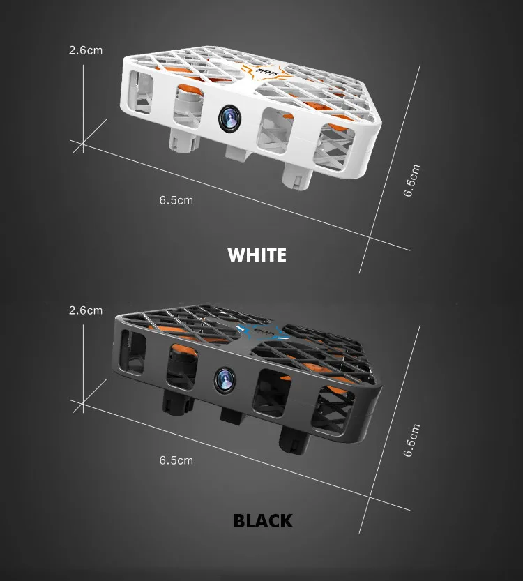 1602WH супер Миниатюрный Дрон Квадрокоптер 2,4 ГГц радио управление с HD камерой FPV Attitude держать Безголовый режим детские игрушки