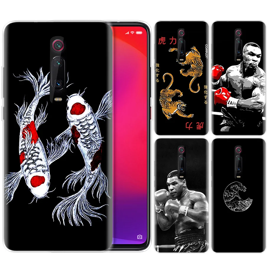 

Silicone Case for Xiaomi Redmi K20 Pro K20Pro Note 5 6 7 7A 6A Mi A2 A1 8 Lite 9 S2 Pocophone F1 Mike Tyson Boxer