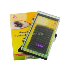 Профессональная ВЫСОКОЕ КАЧЕСТВО Одиночная мягкая норка наращивание ресниц из Кореи
