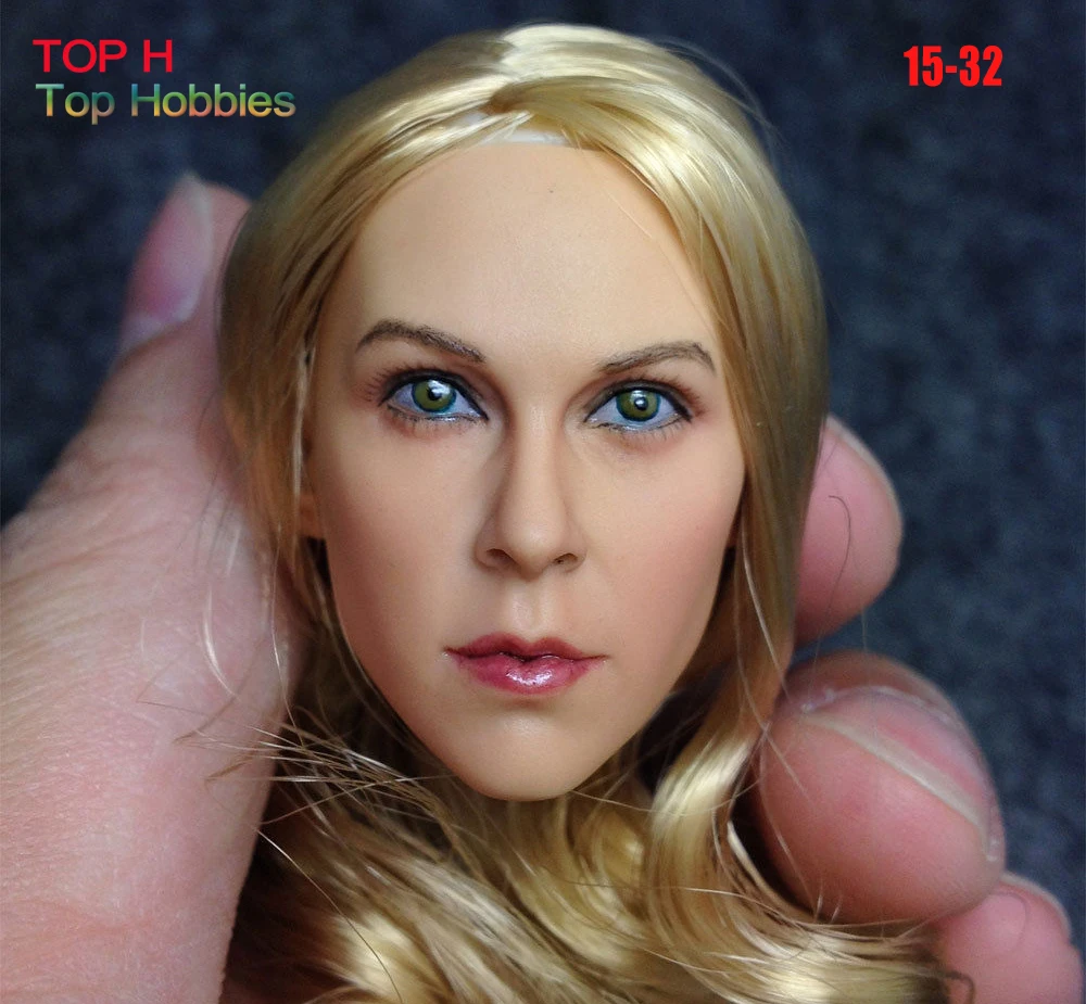 

1/6 Head Sculpt KUMIK 15-32 Hot Sideshow Toys Fit 12 Inch Phicen Action Figure TTL Enterbay Custom Female Girl