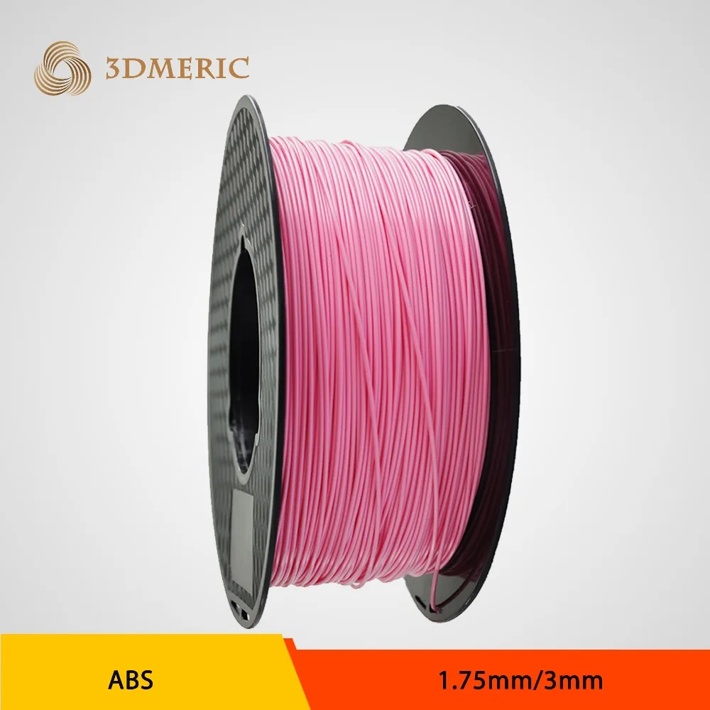 

1.75mm Pink ABS 3D Printer Filament - 1kg Spool (2.2 lbs) - Dimensional Accuracy +/- 0.05mm