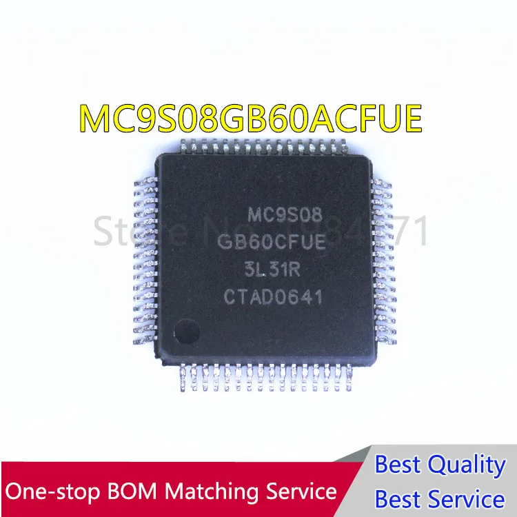 10pcs MC9S08GB60ACFUE MC9S08GB60A MC9S08GB60ACFU LQFP64 New-in ...