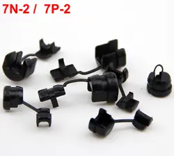 40 шт. черный 7N-2 7P-2 Nylong PA чехол для ноутбука круглый Мощность кабель рукав провод СДТ 3C #14 отверстие шкаф протектор втулка