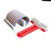 Kit de bricolage d'extension Raspberry Pi 3 & Raspberry Pi modèle 3B + T (câble GPIO 40 broches + carte adaptateur d'extension T GPIO ► Photo 1/4