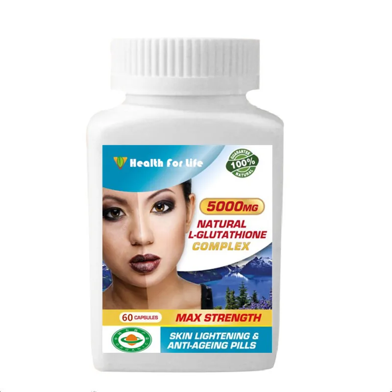 Glutathione Booster Complex 5000 mg натуральная кожа отбеливающий Осветляющий анти-старение