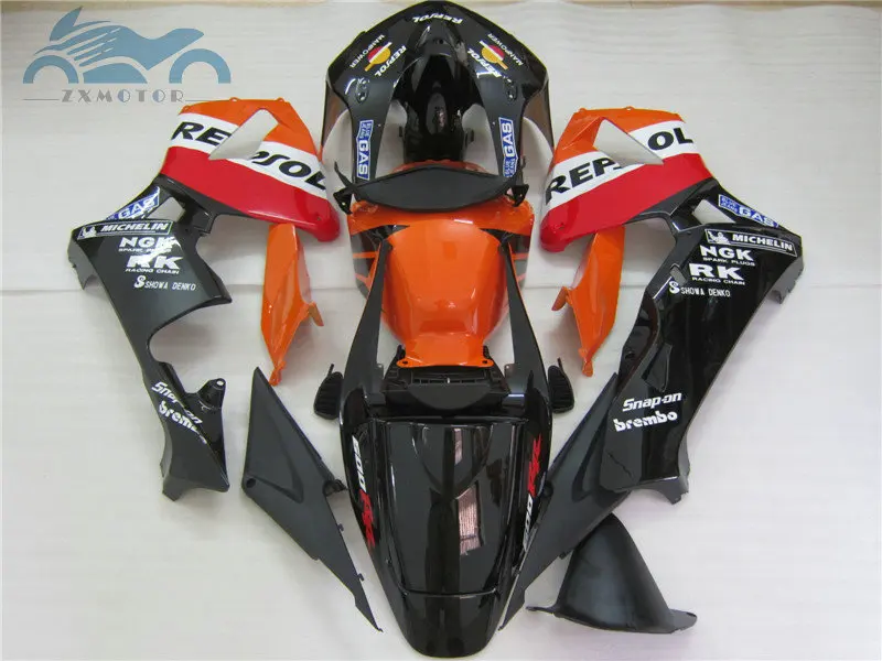7 подарки формы для литья под заказ мотоцикл запасные части для HONDA 2005 2006 CBR 600RR 05 06 CBR600RR Обтекатели repsol для починки кузова комплекты