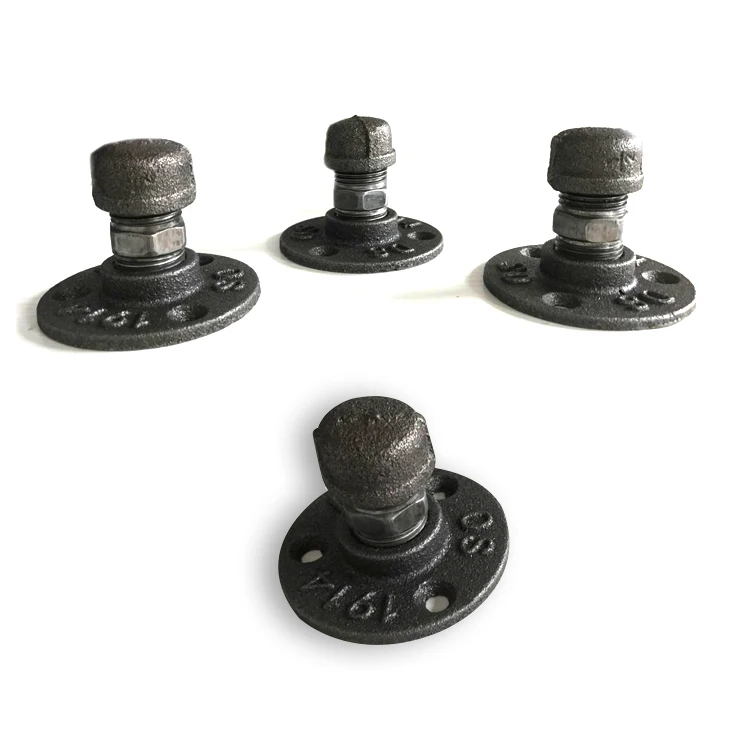4 шт./лот G1/2 ''и 3/4'' с шаровидным графитом промышленный Настенный декор держатель полки настенная полка настенное крепление кими-primar