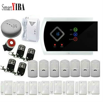 

SmartYIBA IOS Android APP Home Security Burglar Intruder System Natural Gas Sensor Alarmes Wireless Window Motion Sensor Alarm