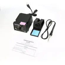 TAIKD 110 В/220 В США/ЕС/Австралия Тип штекера 55 Вт Антистатическая постоянная температура многофункциональная паяльная станция паяльник