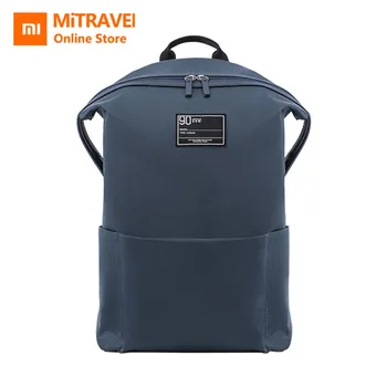 

Xiaomi Casual Backpack Young Unsex Solid Anti-Rain Waterproof Polyester Backpacks Travel Bag Universal Bags College Laptop Bag