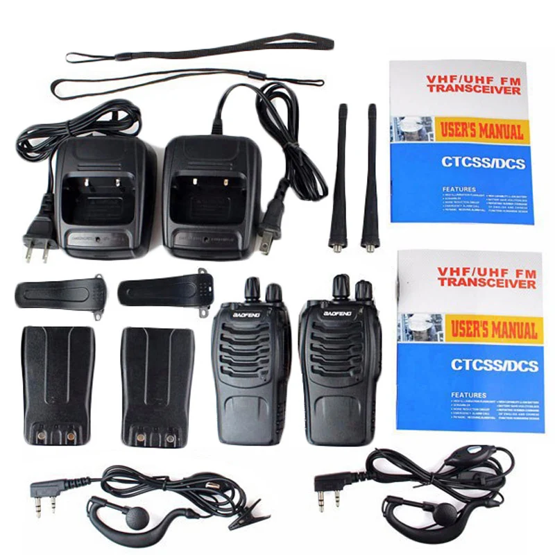 Рация Baofeng BF 888S УВЧ 400 470 МГц 5 Вт 16 каналов|baofeng bf 888s|walkie talkiebf 888s |