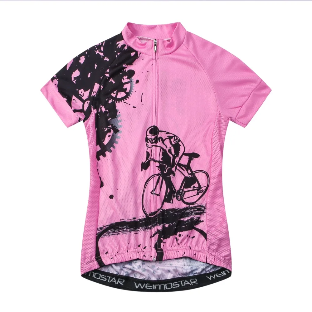 Для женщин Велоспорт Джерси Велосипедный Спорт Ropa Ciclismo Обувь для девочек дышащий топ спорт на открытом воздухе велосипед Костюмы Рубашки