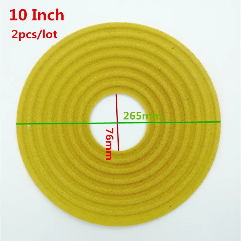 

Free Shipping 2 Pcs 1265 MM 76MM 5 MM Spider Spring Pad Subwoofer Speaker Wave Shrapnel Speaker Repair Parts DIY Accessories