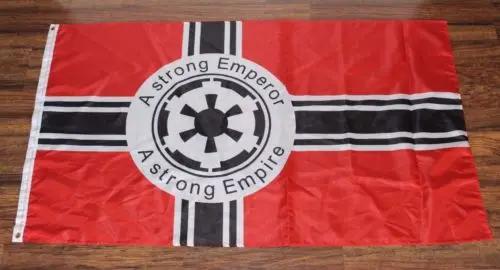 Custom Star Wars Empire Banner 12x4in 