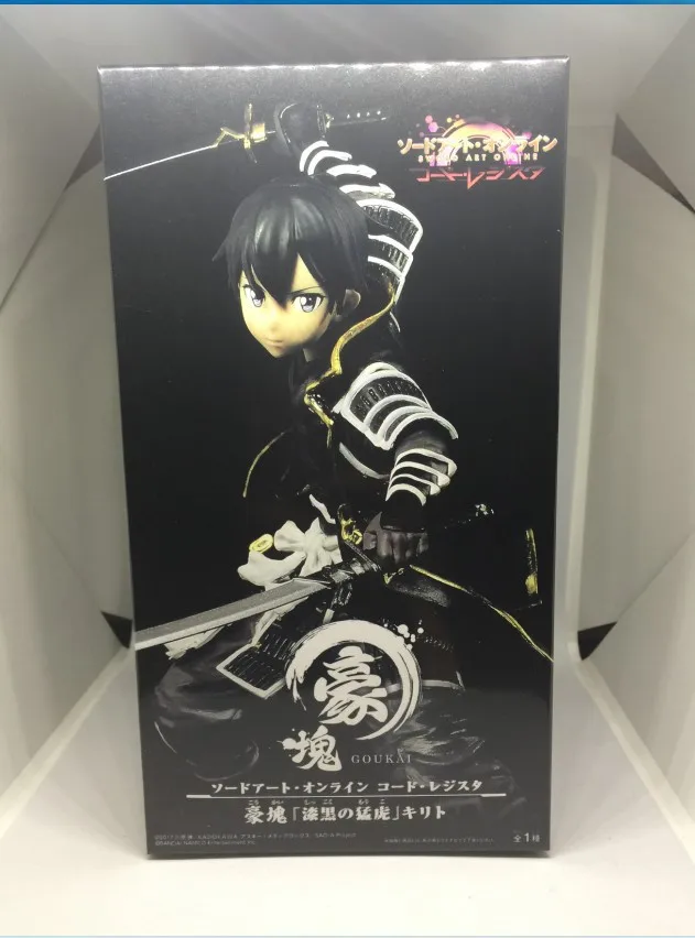 Оригинальная экшн фигурка SAO Kirito ALO Goukai Kirigaya Kazuto Asuna 18 см Игрушечная модель|Игровые