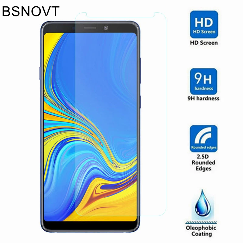 2 шт Стекло для Samsung Galaxy A9 2018 Защитная пленка экрана телефона закаленное стекло A9S |