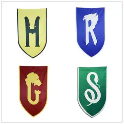 4 шт. пакет hp колледжи флаг баннеры Гриффиндор Слизерин Hufflerpuff Ravenclaw Хогвартс школы дети Рождество Харри Поттер Вечерние