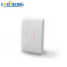 433 МГц беспроводной датчик открытия дверей, для домашней безопасности wifi GSM сигнализация, детектор открытой двери, 1527 чипов, безопасность дома