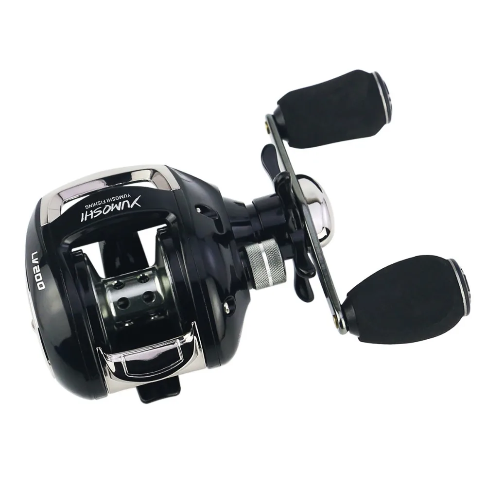 

Low Profile Baitcasting Reel 12+1BB 6.2:1 Conventional Salt Water Fishing Reel for Sea River Lake Fishing