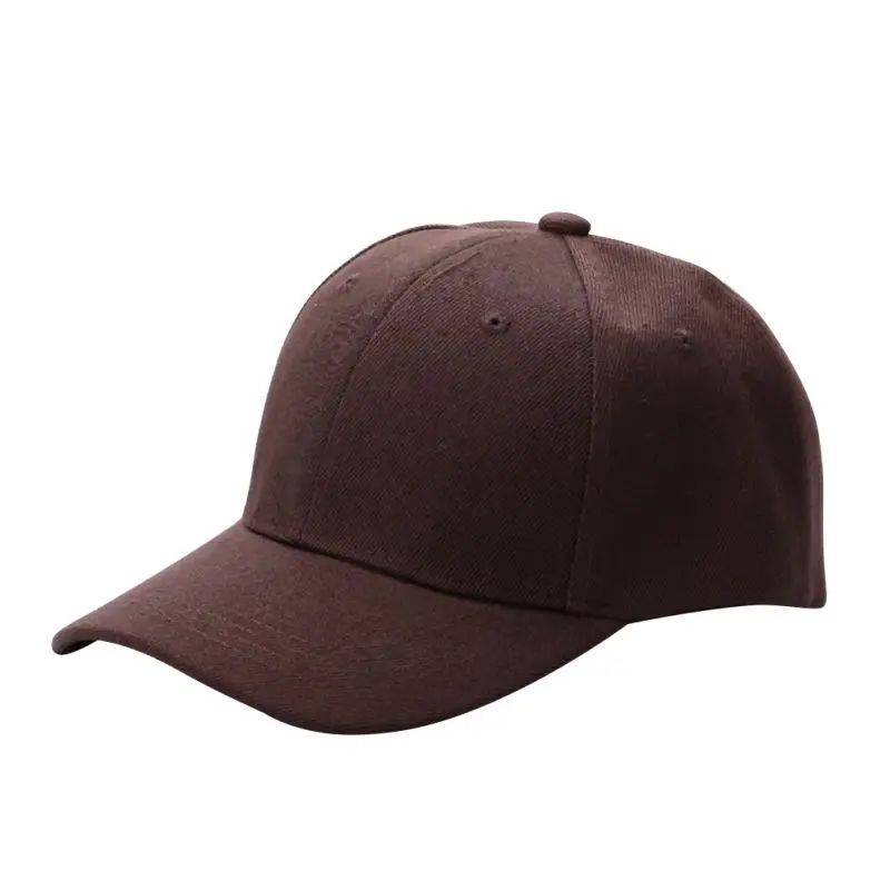 

Men Adjustable Size Baseball Caps Women Plain Solid Color Baseball Cap Curved Visor Hat Solid Color