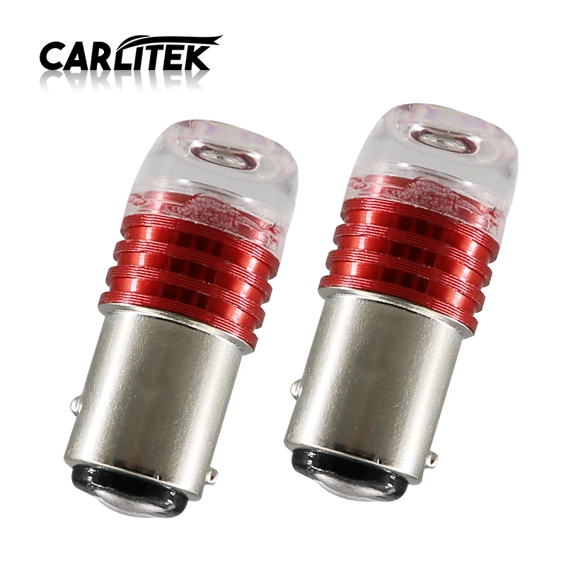 

CARLitek 2pcs Strobe Flash Light 1157 BA15D LED 12V Brake Backup Lamp Car Auto Signal Lights Blink Bulb Tail Stop Car Styling