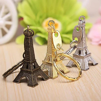 

Bluelans Metal Paris Eiffel Tower Pendant Keychain Keyring Keyfob Key Ring Xmas Gift Random Color