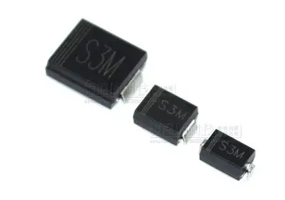10 шт./лот диод выпрямителя 1N5408 IN5408 S3M SMA SMB SMC на 1000 В 1 5 8 3 А|Детали и аксессуары для