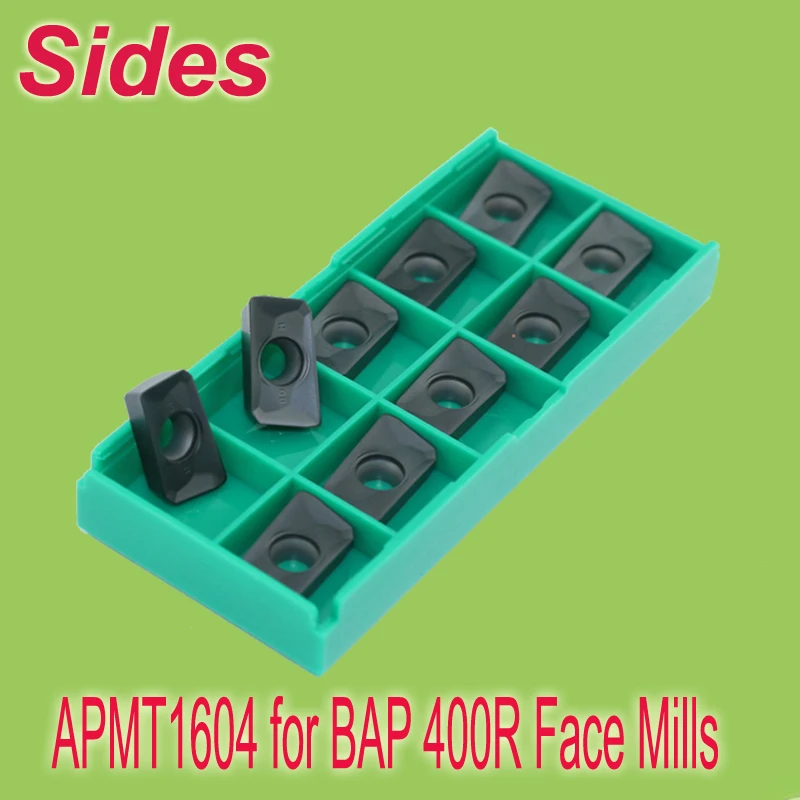

Brand New APMT1604 PDER Replacable Carbide Rotating Milling Inserts for Face Mill BAP 400R + RAP75 Free Shipping