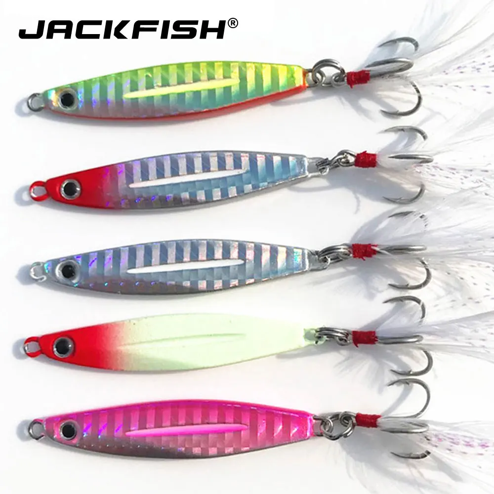 JACKFISH المعادن الصيد إغراء 10g/17g/21g الرصاص المغازل ملعقة تهزهز الطعم الثابت المتذبذب المياه المالحة السحر الليزر الجسم غرق الطعم JACKFISH المعادن الصيد إغراء 10g/17g/21g الرصاص المغازل ملعقة تهزهز الطعم الثابت المتذبذب المياه المالحة السحر الليزر الجسم غرق الطعم