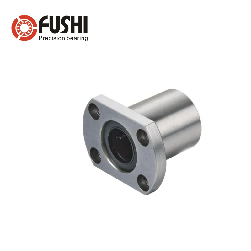 2 Pcs Replacement Bearing LMH16UU 2 Side Cut Linear Bearing 16x28X37mm LMH 16UU Oval Flange Mounted Linear Bearing LMH16UU