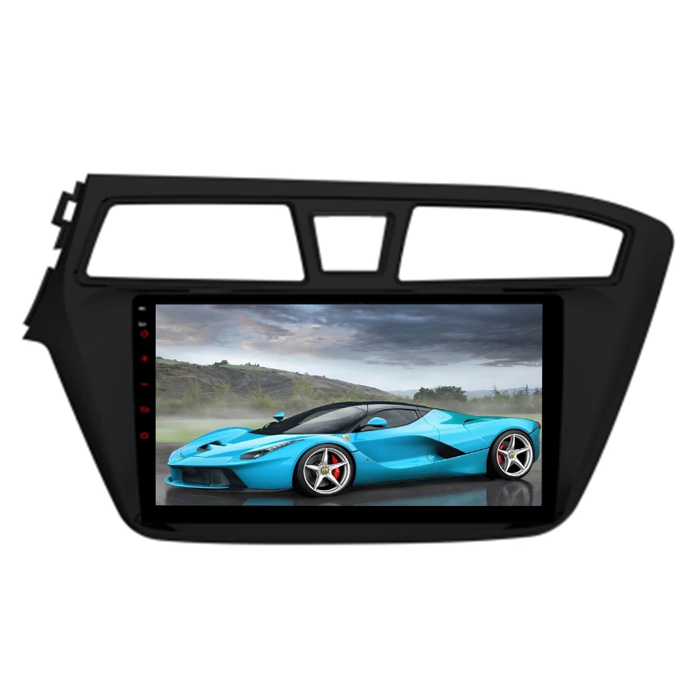 Perfect Sinosmart Android 8.1 Car GPS Navigation Radio for Hyundai I20 2014 2015 2016 2017 2din 2.5D IPS/QLED Screen 16