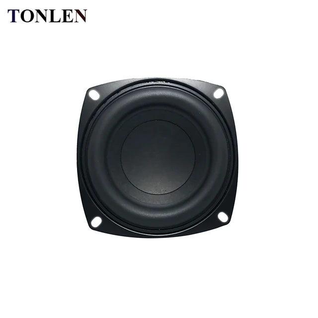 TONLEN 4 inch Subwoofer Speaker 4 ohm 8 ohm 40 W HIFI Bass High Power Speaker Horn portable audio Speakers Sound Box Sound Bar