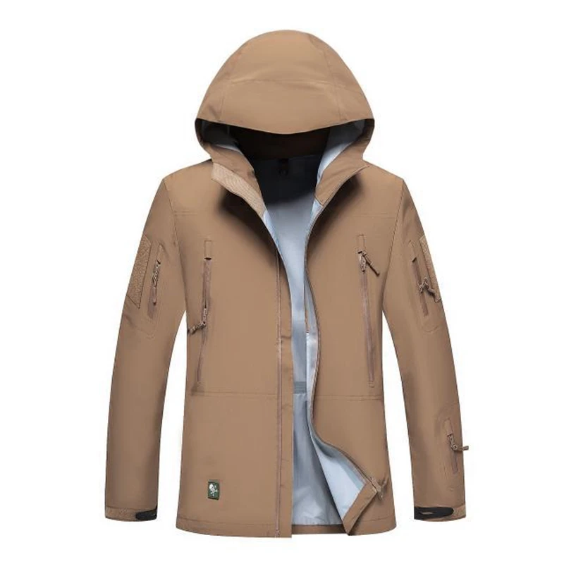 

ESHINES Hard Shell Raptor Full Pressure Plastic Thin Section Tactical Jacket Thin Section Spring Autumn Winter Fashion Jackets